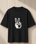 Peace Hand Oversized Tee