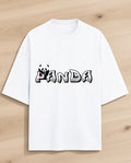 Cool Panda & Street Bear Oversized Tee