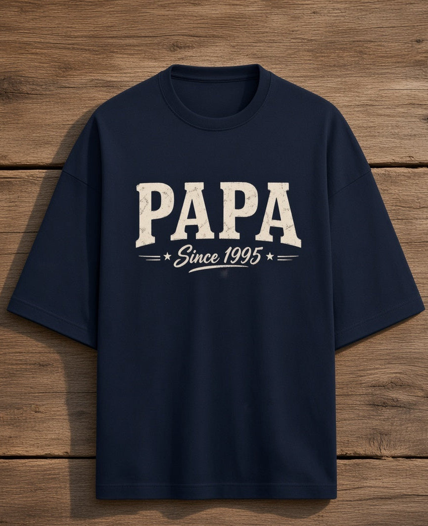 Vintage "PAPA Since 1995" Graphic
